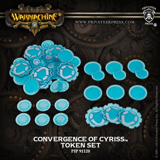 Warmachine: Convergence of Cyriss Token Set - for just $14.99! 