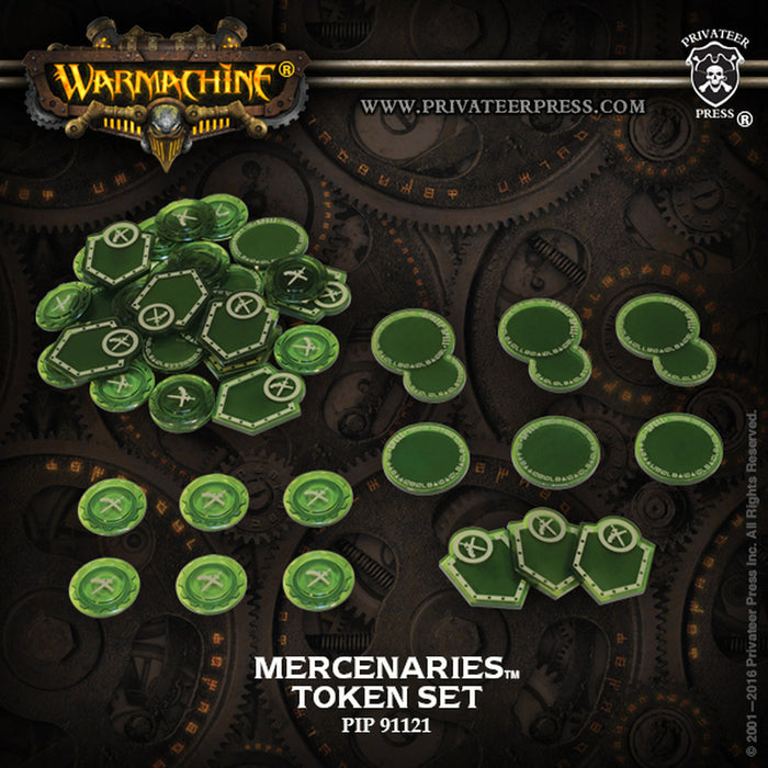 Warmachine: Mercenaries Token Set - for just $14.99! 