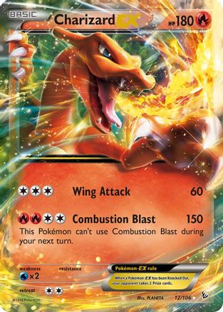 Charizard EX 012/106 - XY  Flashfire Holofoil - for just $3.62! 