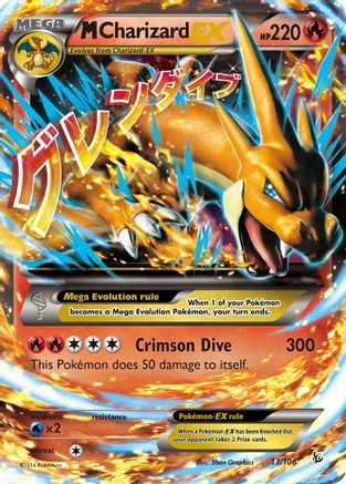 M Charizard EX (Y) 013/106 - XY  Flashfire Holofoil - for just $19.61! 