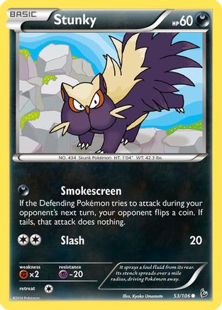 Stunky 053/106 - XY  Flashfire - for just $0.12! 
