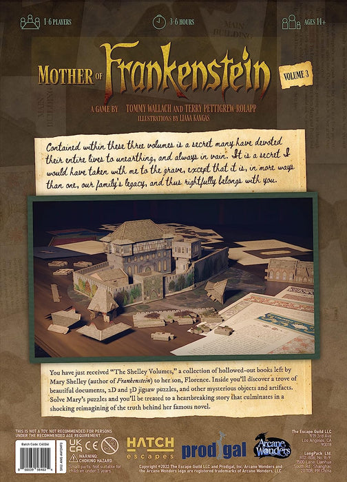 Mother of Frankenstein: Volume 3 - for just $49.99! 