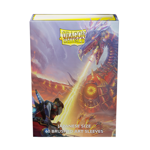 Dragon Shield: Japanese Size 60ct Brushed Art Sleeves - Bolt Reaper - Just $0! Shop now at Retro Gaming of Denver