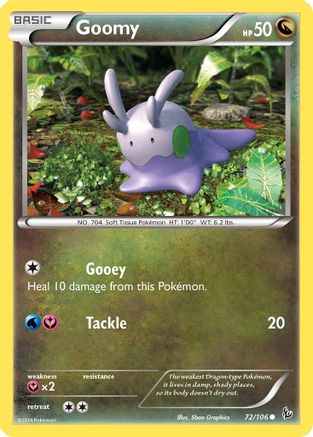 Goomy 072/106 - XY  Flashfire Reverse Holofoil - for just $0.38! 