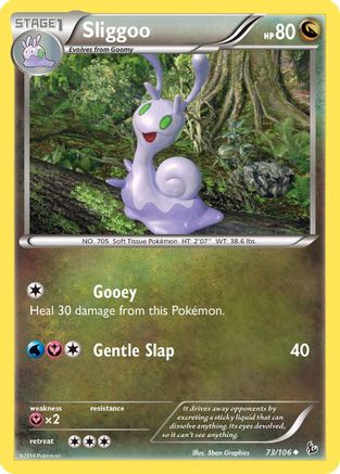 Sliggoo 073/106 - XY  Flashfire Reverse Holofoil - for just $0.30! 