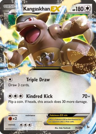 Kangaskhan EX 078/106 - XY  Flashfire Holofoil - for just $0.89! 