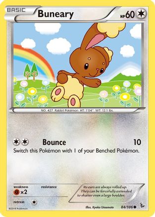 Buneary 084/106 - XY  Flashfire - for just $0.21! 