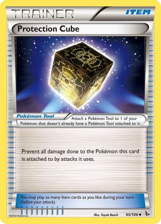 Protection Cube 095/106 - XY  Flashfire - for just $0.27! 