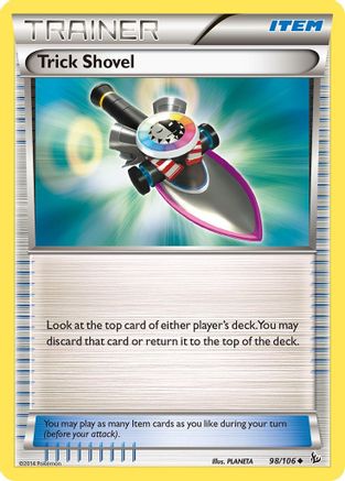 Trick Shovel 098/106 - XY  Flashfire - for just $0.15! 