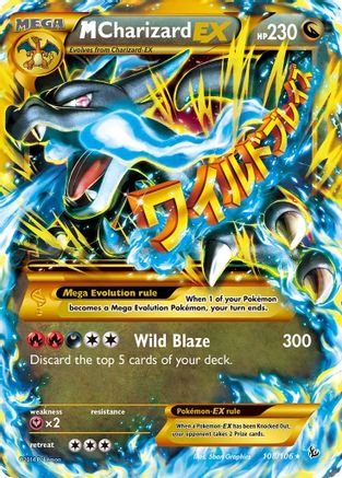 M Charizard EX (X) (Secret) 108/106 - XY  Flashfire Holofoil - for just $128.66! 