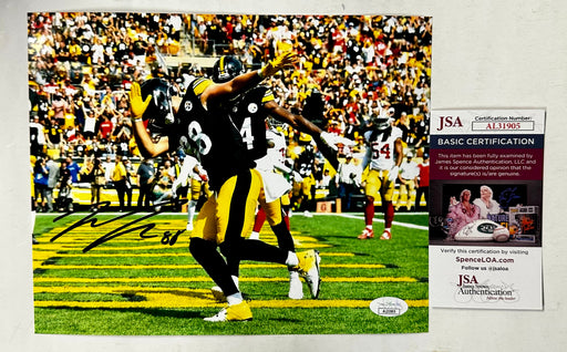 Pat Freiermuth Signed Autographed NFL Pittsburgh Steelers TE 8x10 Photo With JSA COA - for just $50! 