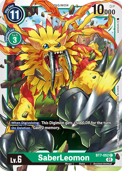 SaberLeomon [BT7-052] [Next Adventure] - Just $0.09! Shop now at Retro Gaming of Denver