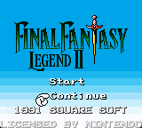 Final Fantasy Legend II DX (Game Boy Color Reproduction) - for just $19.99! 