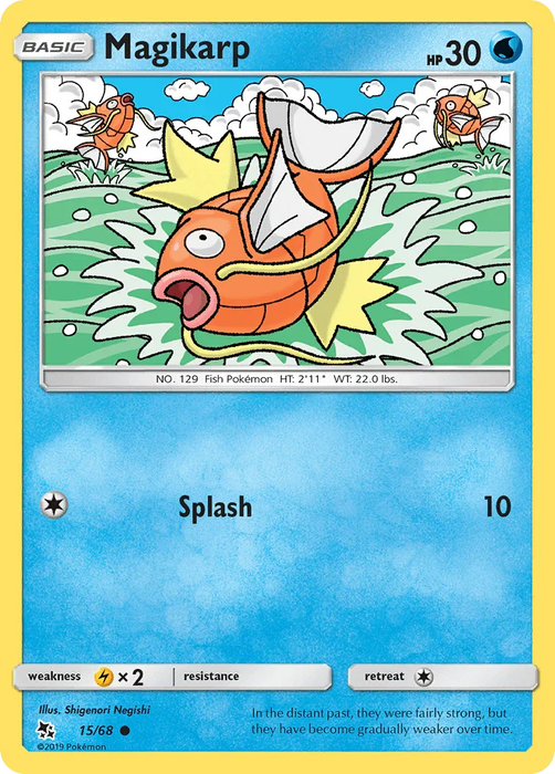 Magikarp (15/68) [Sun & Moon: Hidden Fates] - for just $0.15! 