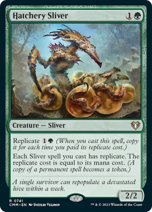 Hatchery Sliver [Commander Masters] - Just $0.60! Shop now at Retro Gaming of Denver