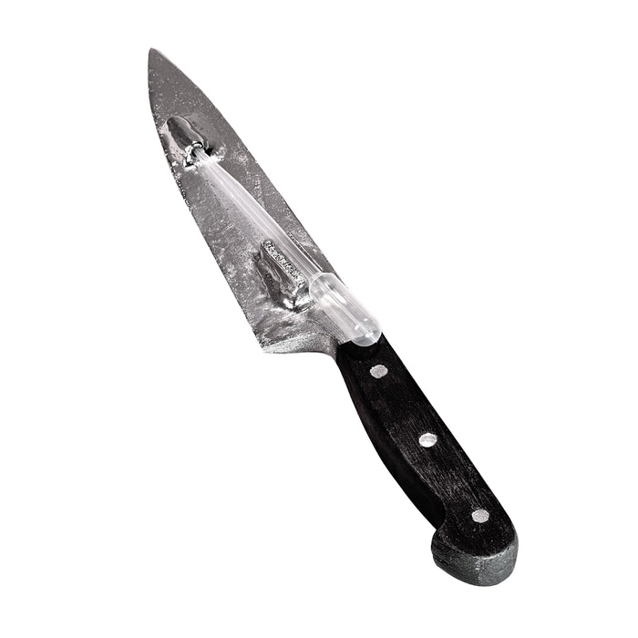 Plastic 13 Inch Chef’s Knife Silver Blade and Black Handle - for just $63! 