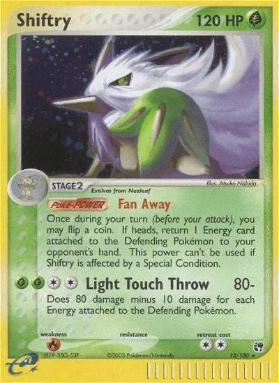 Shiftry (12/100) [EX: Sandstorm] - for just $5.80! 