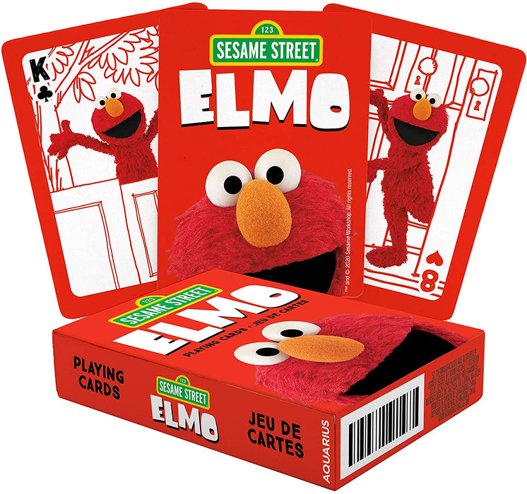 Aquarius Playing Cards: Sesame Street - Elmo - for just $6.99! 