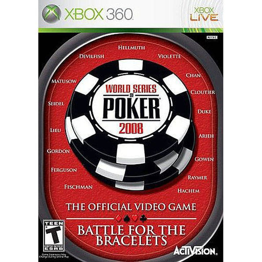 World Series of Poker 2008: Battle for the Bracelets (Xbox 360) - Premium Video Games - Just $0! Shop now at Retro Gaming of Denver