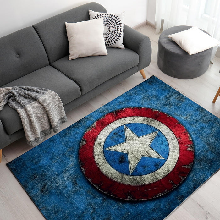 Captain America Shield Decor Rug- 62x40 inches - for just $44.99! 