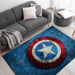 Captain America Shield Decor Rug- 62x40 inches - for just $44.99! 