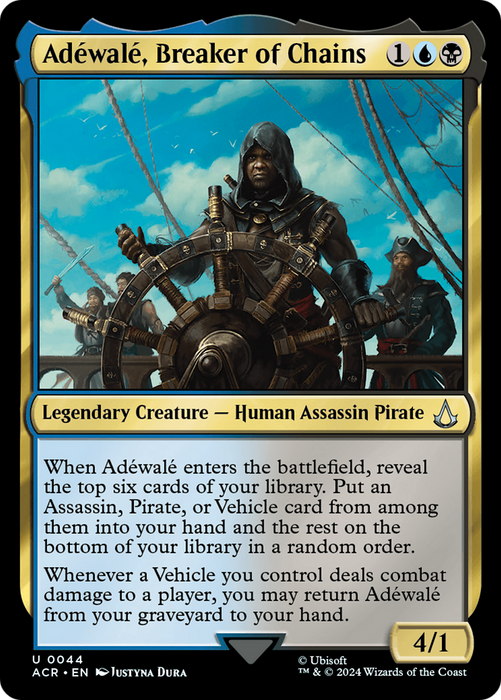 Adéwalé, Breaker of Chains (ACR-044) - Assassin's Creed - for just $0.08! 