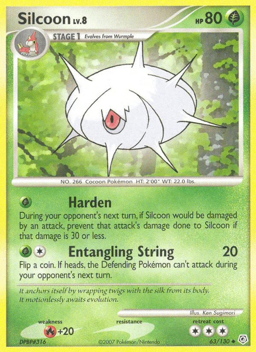 Silcoon (63/130) [Diamond & Pearl: Base Set] - for just $0.15! 