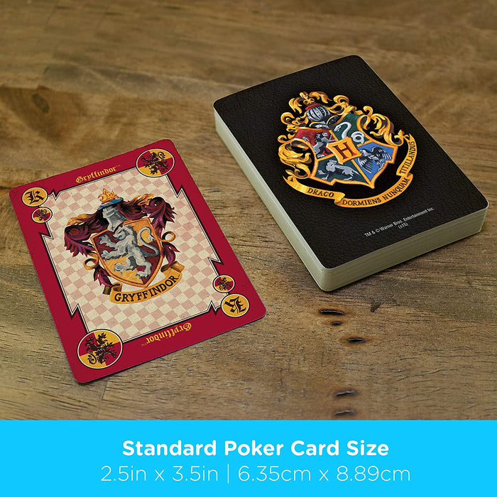 Aquarius Playing Cards: Harry Potter - House Crests - for just $6.99! 