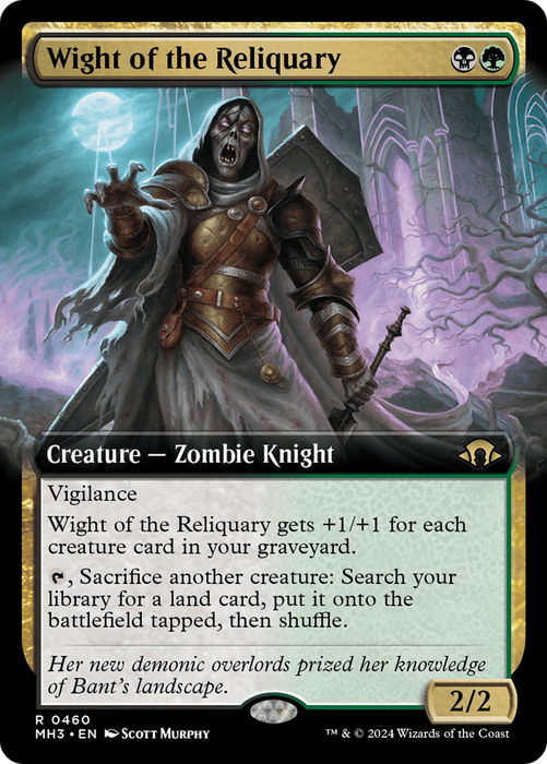 Wight of the Reliquary (Extended Art) (MH3-460) - Modern Horizons 3: (Extended Art) - for just $0.88! 