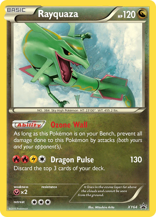 Rayquaza (XY64) [XY: Black Star Promos] - for just $14.90! 