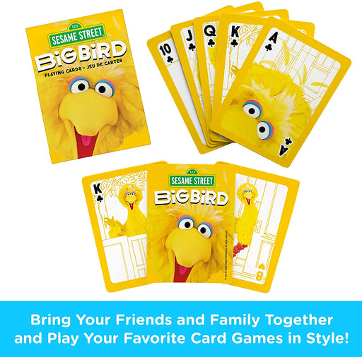 Aquarius Playing Cards: Sesame Street - Big Bird - for just $6.99! 