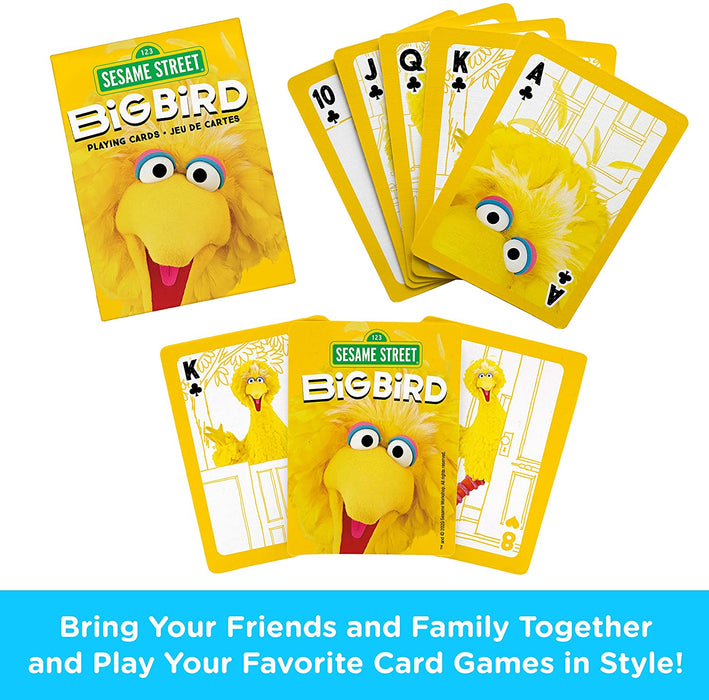 Aquarius Playing Cards: Sesame Street - Big Bird - for just $6.99! 