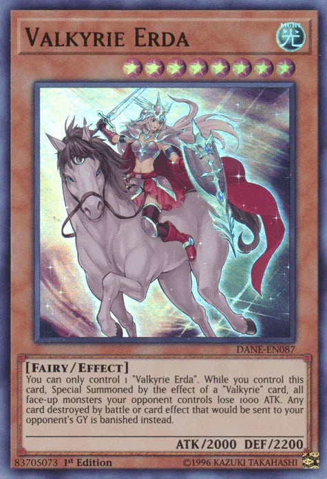 Valkyrie Erda [DANE-EN087] Ultra Rare - for just $0.15! 
