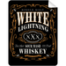 White Lightning Whiskey Bottle Self Prop Adhesive Label - for just $3! 