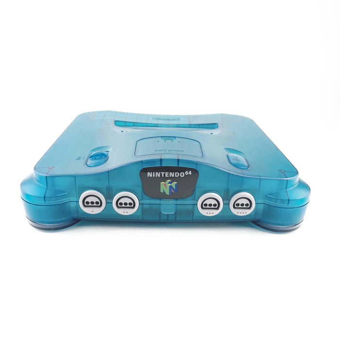 Nintendo 64 Console System (N64) Funtastic Ice Blue with Official Funtastic Ice Blue Controller – Yellowed Condition - for just $284.99! 