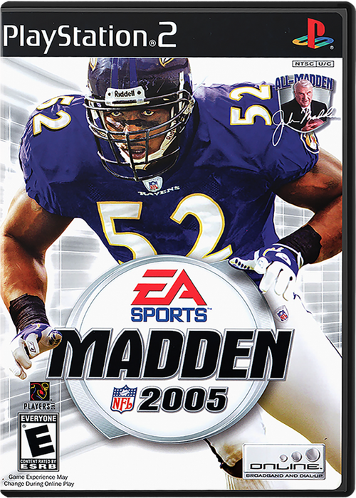 Madden NFL 2005 – PlayStation 2 (PS2) - for just $4.99! 