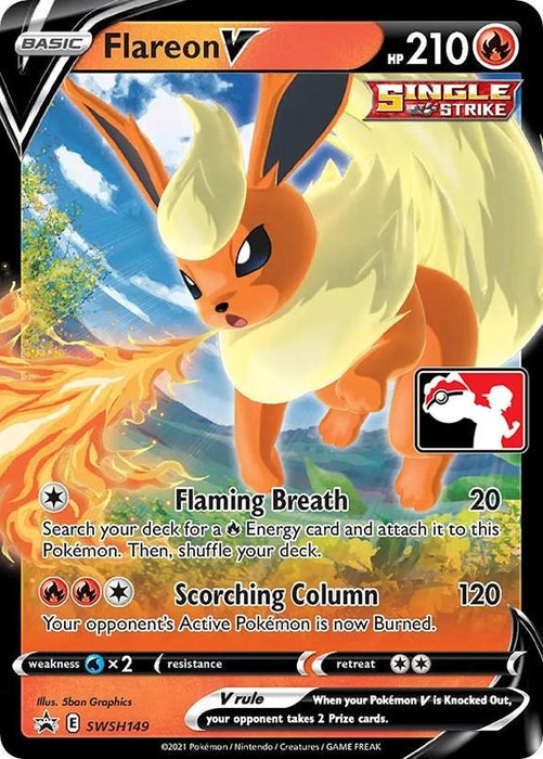 Flareon V (SWSH149) [Prize Pack Series One] - for just $8.25! 