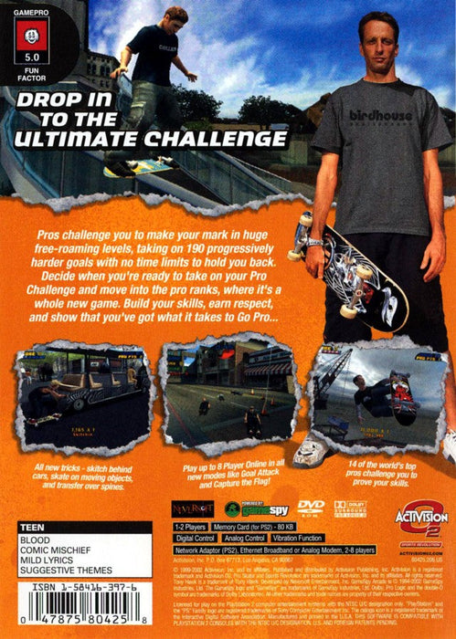 Tony Hawk's Pro Skater 4 [Greatest Hits] – PlayStation 2 (PS2) - for just $10.99! 