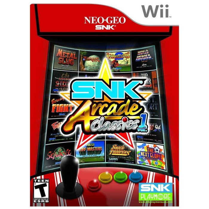 SNK Arcade Classics Volume 1 (Wii) - Just $0! Shop now at Retro Gaming of Denver