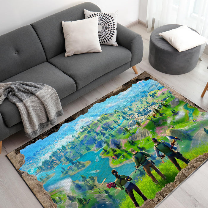 Fortnite Decor Rug- 62x40 inches - for just $44.99! 