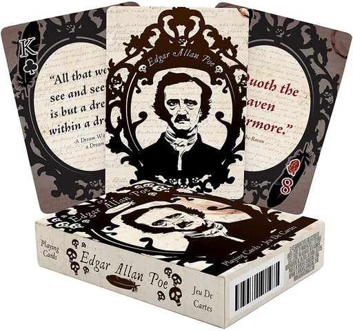 Aquarius Playing Cards: Edgar Allan Poe Quotes - for just $6.99! 
