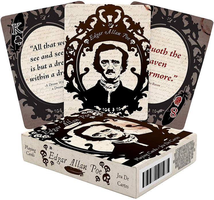 Aquarius Playing Cards: Edgar Allan Poe Quotes - for just $6.99! 
