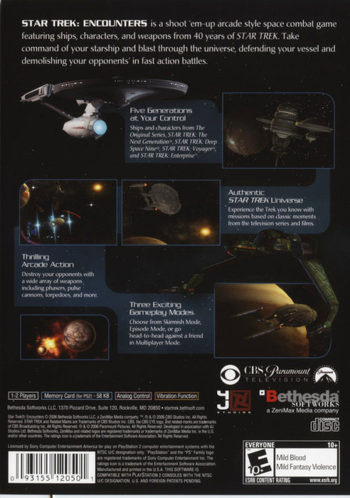 Star Trek: Encounters – PlayStation 2 (PS2) - for just $6.99! 
