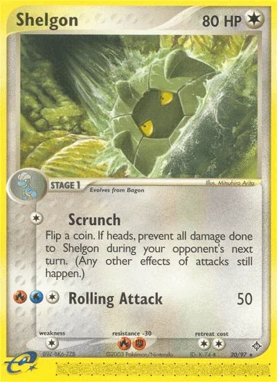 Shelgon (20/97) [EX: Dragon] - for just $0.60! 