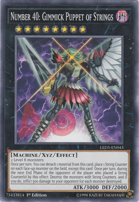 Number 40: Gimmick Puppet of Strings [LED5-EN043] Common - for just $0.35! 