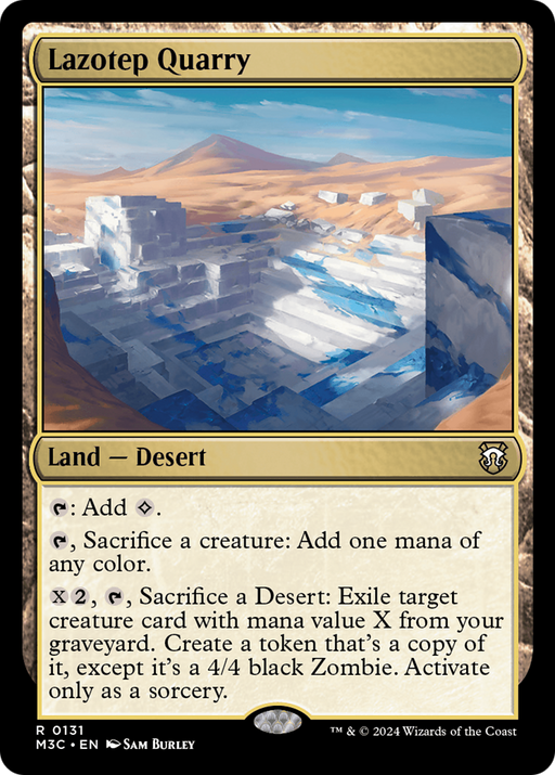 Lazotep Quarry (Extended Art) [Modern Horizons 3 Commander] - Just $1.90! Shop now at Retro Gaming of Denver