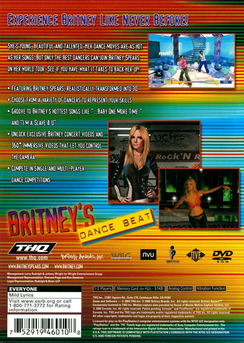Britney Spears: Dance Beat – PlayStation 2 (PS2) - for just $0! 