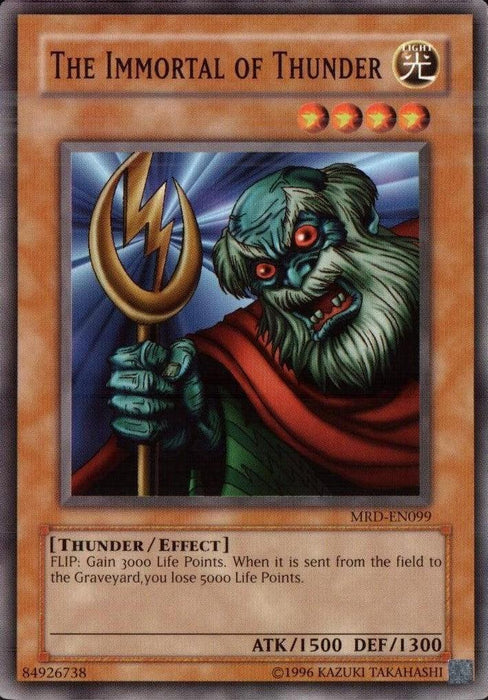 The Immortal of Thunder [MRD-EN099] Common - for just $0.10! 