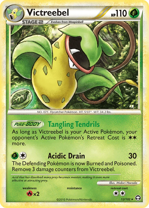 Victreebel (12/102) [HeartGold & SoulSilver: Triumphant] - for just $1.50! 