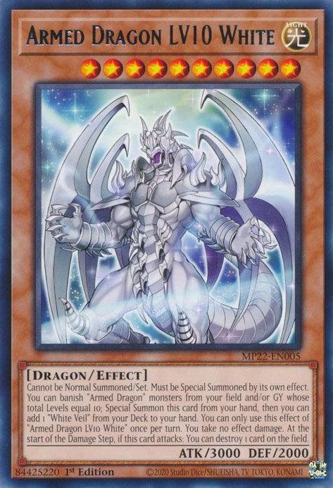 Armed Dragon LV10 White [MP22-EN005] Rare - for just $0.10! 
